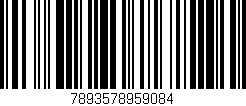 Código de barras (EAN, GTIN, SKU, ISBN): '7893578959084'