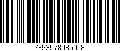 Código de barras (EAN, GTIN, SKU, ISBN): '7893578985908'