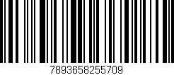 Código de barras (EAN, GTIN, SKU, ISBN): '7893658255709'