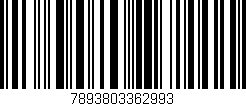 Código de barras (EAN, GTIN, SKU, ISBN): '7893803362993'