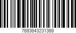 Código de barras (EAN, GTIN, SKU, ISBN): '7893843231389'