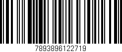 Código de barras (EAN, GTIN, SKU, ISBN): '7893896122719'