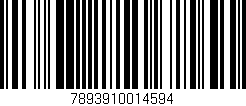 Código de barras (EAN, GTIN, SKU, ISBN): '7893910014594'