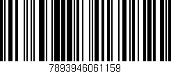 Código de barras (EAN, GTIN, SKU, ISBN): '7893946061159'