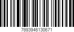 Código de barras (EAN, GTIN, SKU, ISBN): '7893946130671'