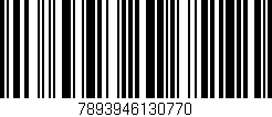 Código de barras (EAN, GTIN, SKU, ISBN): '7893946130770'