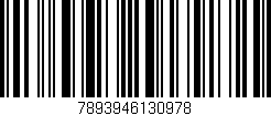 Código de barras (EAN, GTIN, SKU, ISBN): '7893946130978'