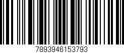 Código de barras (EAN, GTIN, SKU, ISBN): '7893946153793'