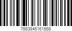 Código de barras (EAN, GTIN, SKU, ISBN): '7893946161668'