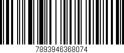 Código de barras (EAN, GTIN, SKU, ISBN): '7893946368074'