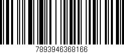 Código de barras (EAN, GTIN, SKU, ISBN): '7893946368166'