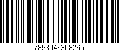 Código de barras (EAN, GTIN, SKU, ISBN): '7893946368265'