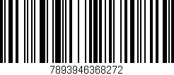 Código de barras (EAN, GTIN, SKU, ISBN): '7893946368272'