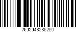 Código de barras (EAN, GTIN, SKU, ISBN): '7893946368289'