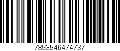 Código de barras (EAN, GTIN, SKU, ISBN): '7893946474737'