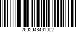 Código de barras (EAN, GTIN, SKU, ISBN): '7893946481902'