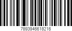 Código de barras (EAN, GTIN, SKU, ISBN): '7893946618216'