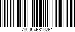 Código de barras (EAN, GTIN, SKU, ISBN): '7893946618261'