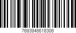 Código de barras (EAN, GTIN, SKU, ISBN): '7893946618308'