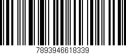 Código de barras (EAN, GTIN, SKU, ISBN): '7893946618339'