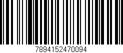 Código de barras (EAN, GTIN, SKU, ISBN): '7894152470094'