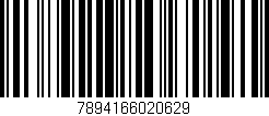 Código de barras (EAN, GTIN, SKU, ISBN): '7894166020629'