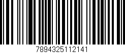 Código de barras (EAN, GTIN, SKU, ISBN): '7894325112141'