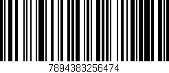 Código de barras (EAN, GTIN, SKU, ISBN): '7894383256474'