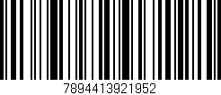Código de barras (EAN, GTIN, SKU, ISBN): '7894413921952'