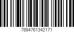 Código de barras (EAN, GTIN, SKU, ISBN): '7894761342171'