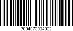 Código de barras (EAN, GTIN, SKU, ISBN): '7894873034032'