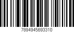 Código de barras (EAN, GTIN, SKU, ISBN): '7894945693310'
