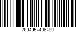 Código de barras (EAN, GTIN, SKU, ISBN): '7894954406499'