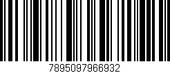 Código de barras (EAN, GTIN, SKU, ISBN): '7895097966932'