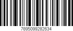 Código de barras (EAN, GTIN, SKU, ISBN): '7895099282634'