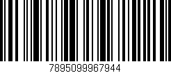 Código de barras (EAN, GTIN, SKU, ISBN): '7895099967944'