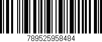 Código de barras (EAN, GTIN, SKU, ISBN): '789525958484'