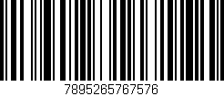 Código de barras (EAN, GTIN, SKU, ISBN): '7895265767576'