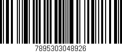 Código de barras (EAN, GTIN, SKU, ISBN): '7895303048926'