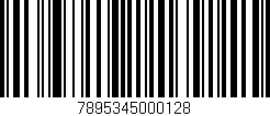 Código de barras (EAN, GTIN, SKU, ISBN): '7895345000128'