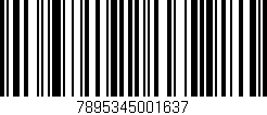 Código de barras (EAN, GTIN, SKU, ISBN): '7895345001637'