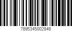 Código de barras (EAN, GTIN, SKU, ISBN): '7895345002948'