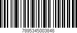 Código de barras (EAN, GTIN, SKU, ISBN): '7895345003846'