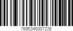 Código de barras (EAN, GTIN, SKU, ISBN): '7895345007226'