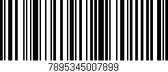 Código de barras (EAN, GTIN, SKU, ISBN): '7895345007899'