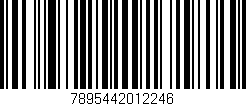 Código de barras (EAN, GTIN, SKU, ISBN): '7895442012246'