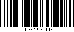 Código de barras (EAN, GTIN, SKU, ISBN): '7895442160107'