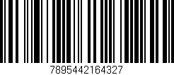 Código de barras (EAN, GTIN, SKU, ISBN): '7895442164327'