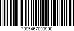 Código de barras (EAN, GTIN, SKU, ISBN): '7895467090908'
