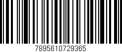 Código de barras (EAN, GTIN, SKU, ISBN): '7895610729365'